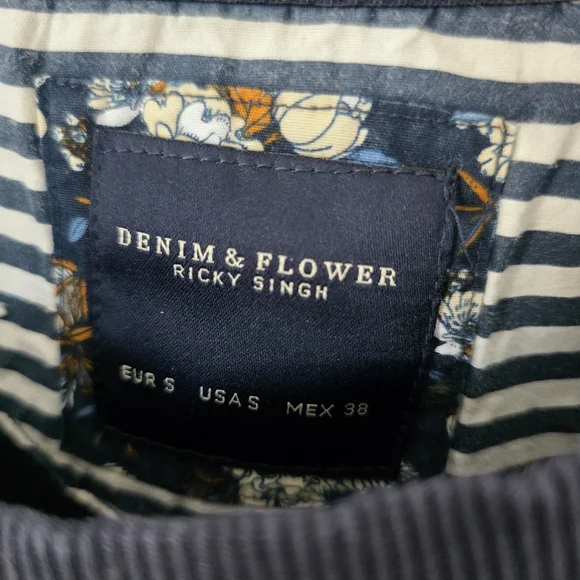 Navy COLORADO Pullover Crewneck Sweater Cozy Comfort Loungewear Small - Picture 2 of 4